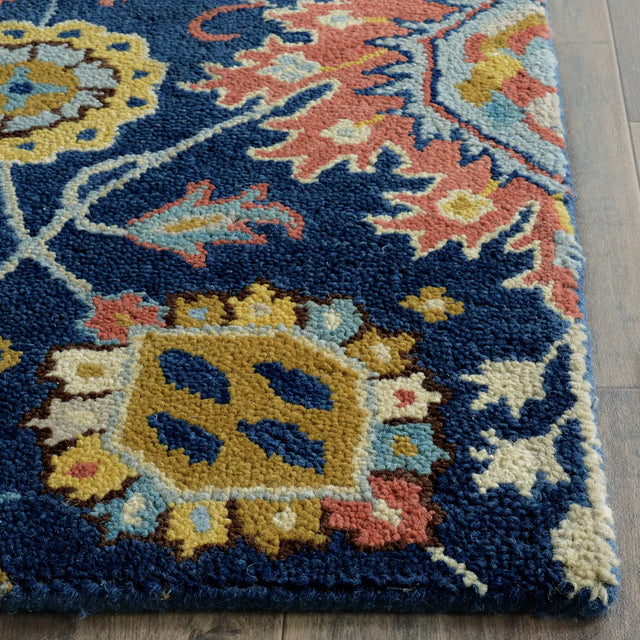 Safavieh Roslyn 5'-0" x 8'-0" Rug in Navy / Multi
