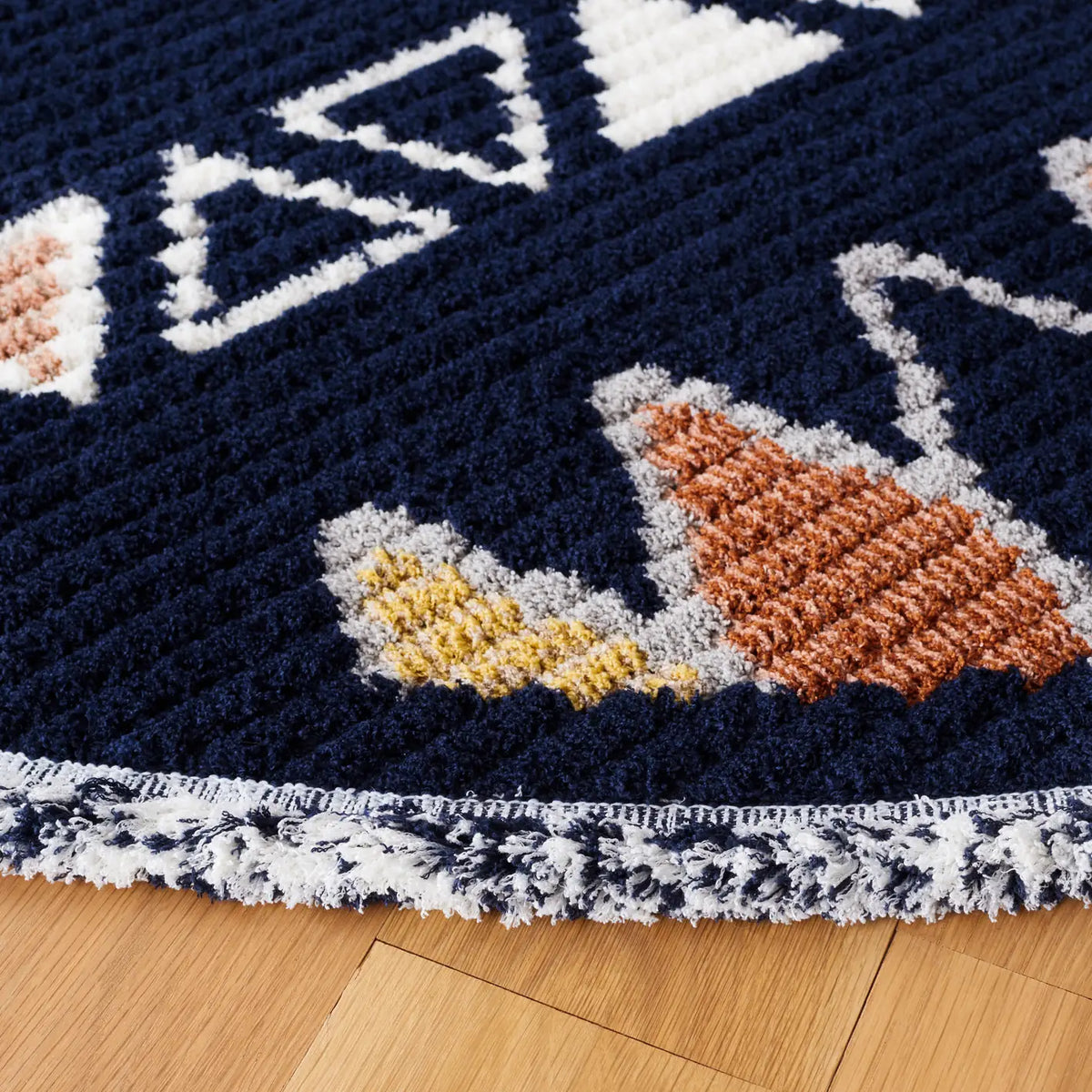 Safavieh Marrakesh 6'-7" x 6'-7" Rug in Navy / Multi