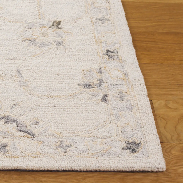 Safavieh Ebony 4'-0" x 6'-0" Rug in Ivory / Grey