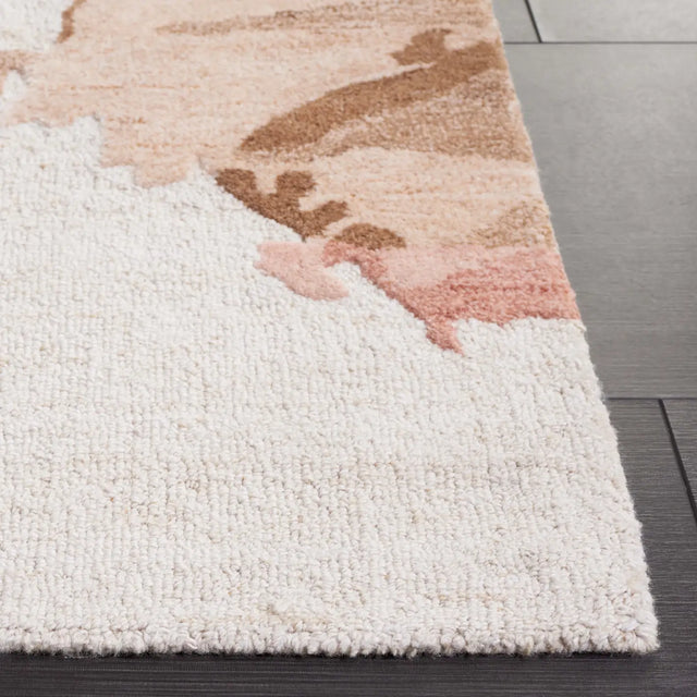 Safavieh Fifth Avenue 4'-0" x 6'-0" Rug in Beige / Rust