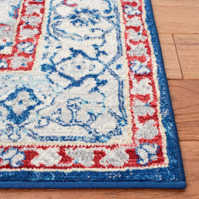 Safavieh Brentwood 4'-0" x 6'-0" Rug in Beige / Red