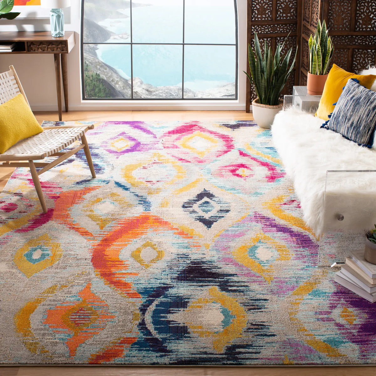 Safavieh Monaco 10'-0" x 14'-0" Rug in Multi