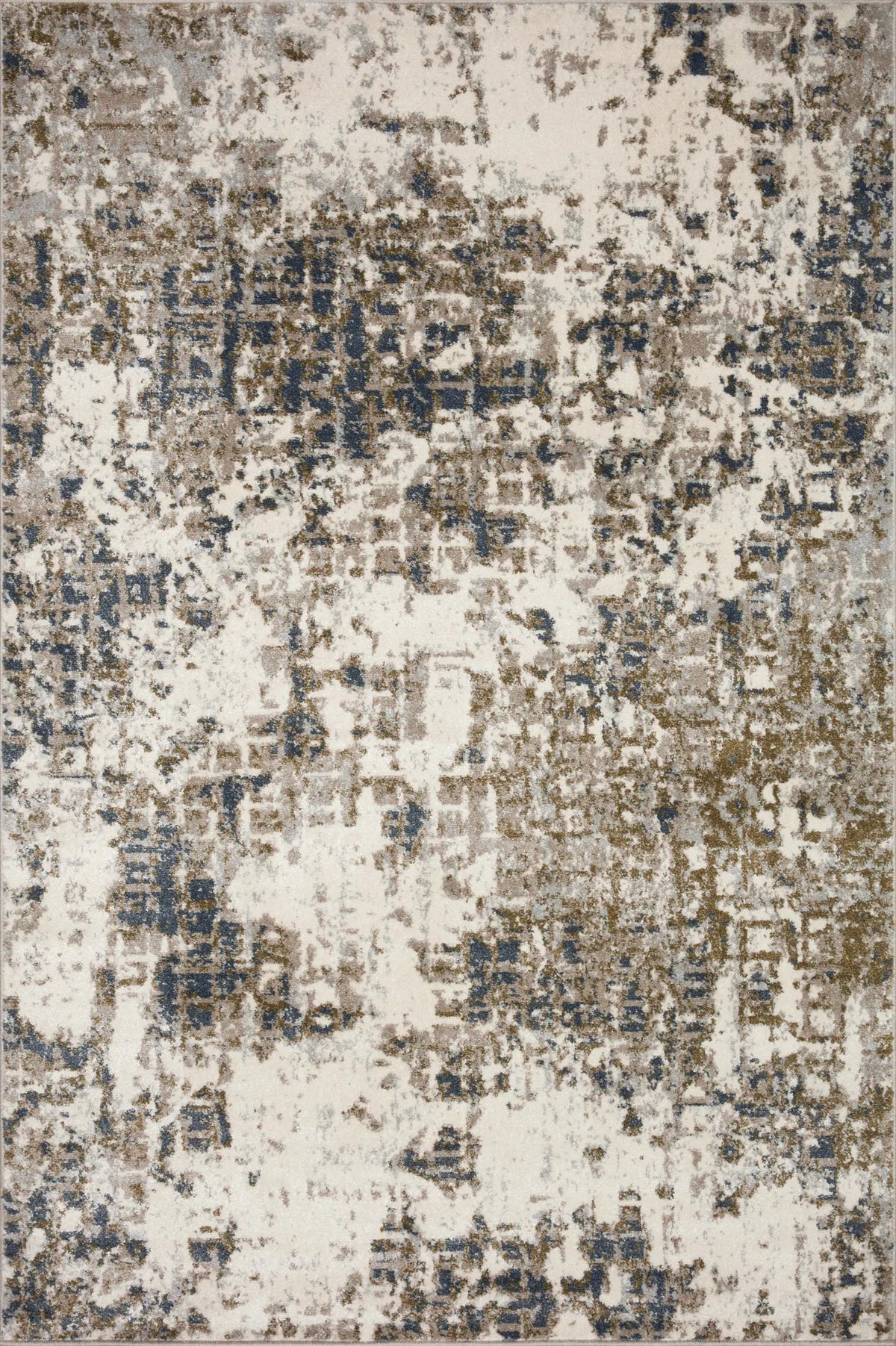 Loloi Spirit Spi-01 Pewter/Olive Rugs - main flat