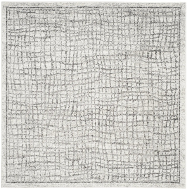 Safavieh Adirondack 6'-0" x 6'-0" Rug in Silver / Ivory