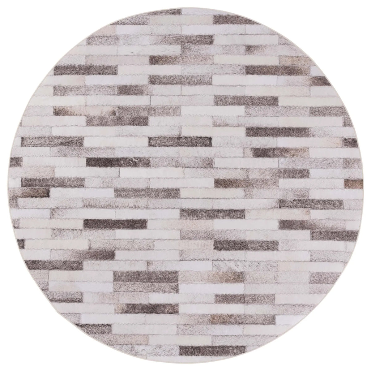 Safavieh Faux Hide 6'-0" x 6'-0" Rug in Beige / Brown
