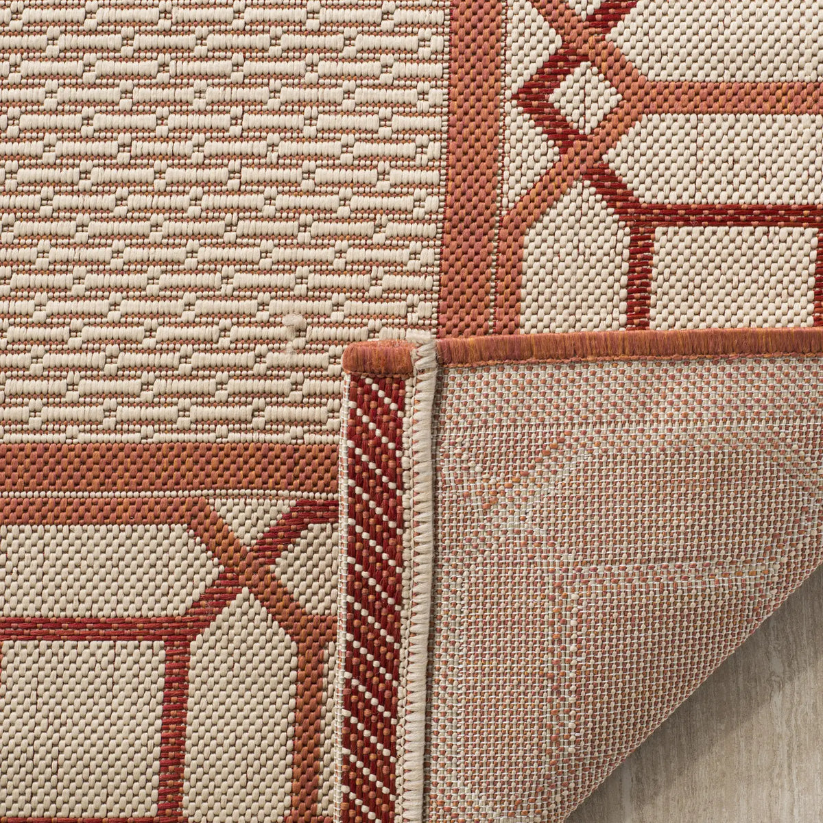 Safavieh Martha Stewart 4'-0" x 5'-7" Rug in Cinnamon Stick