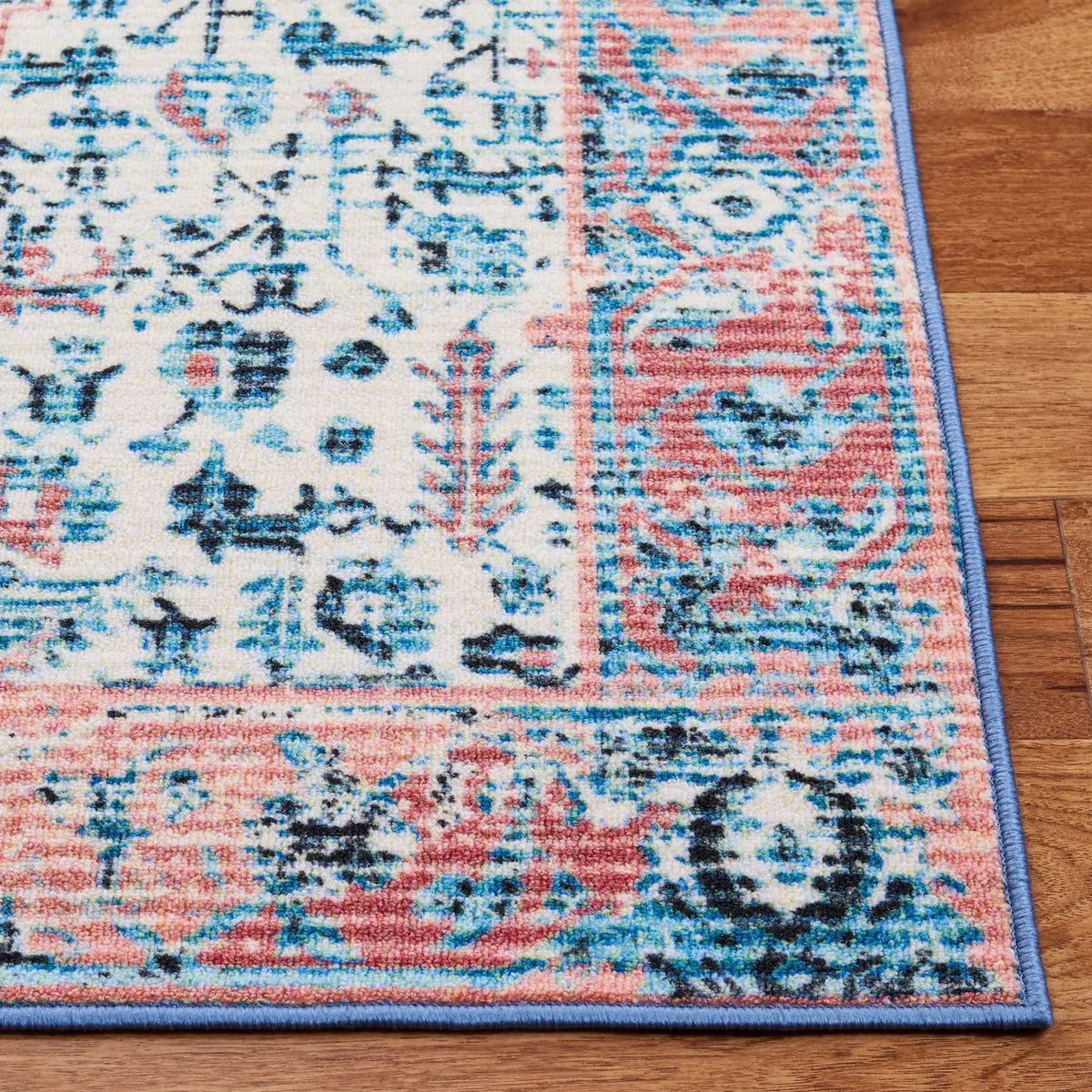 Safavieh Journey 4'-4" x 6'-0" Rug in Ivory / Blue