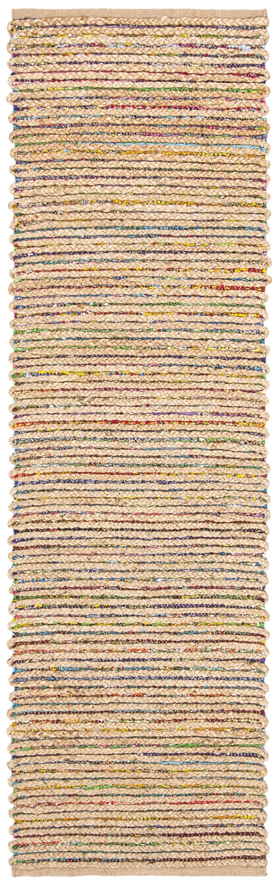 Safavieh Cape Cod 2'-3" x 8'-0" Rug in Natural / Multi