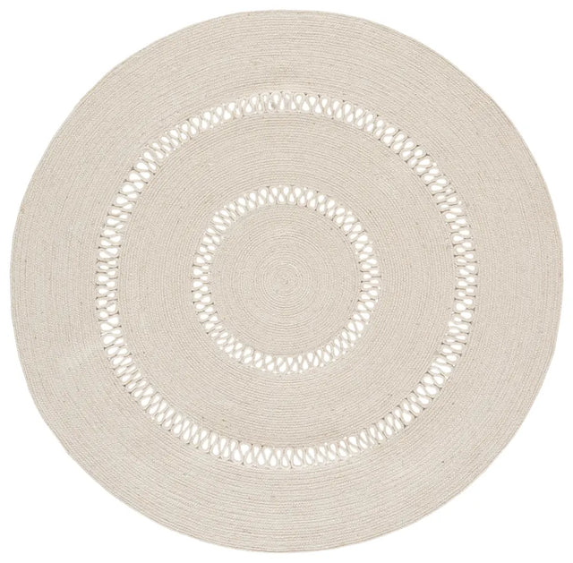 Safavieh Braided 5'-0" x 5'-0" Rug in Beige
