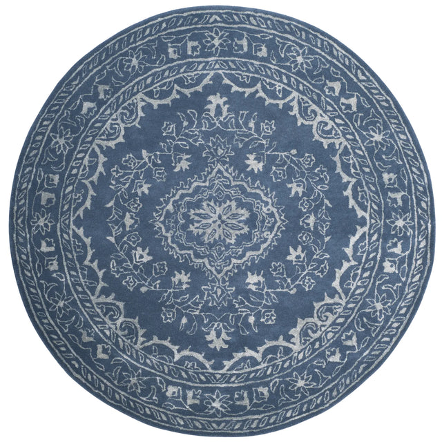 Safavieh Glamour 6'-0" x 6'-0" Rug in Blue