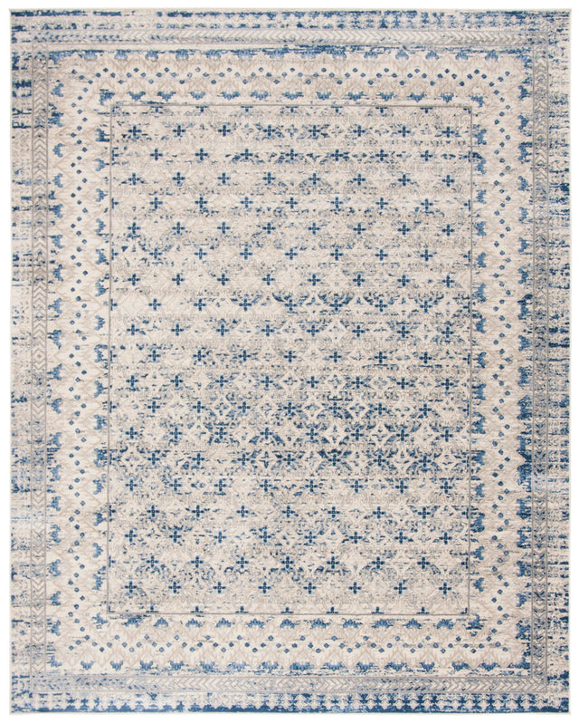 Safavieh Brentwood 10'-0" x 13'-0" Rug in Light Grey / Blue