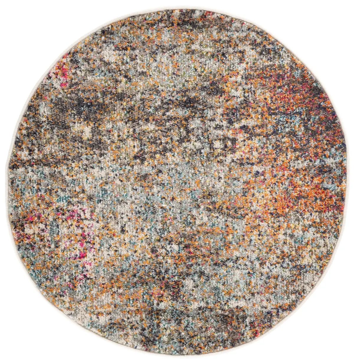 Safavieh Madison 3'-0" x 3'-0" Rug in Black / Gold