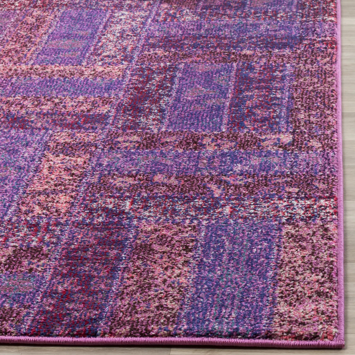 Safavieh Monaco 4'-0" x 5'-7" Rug in Purple / Multi