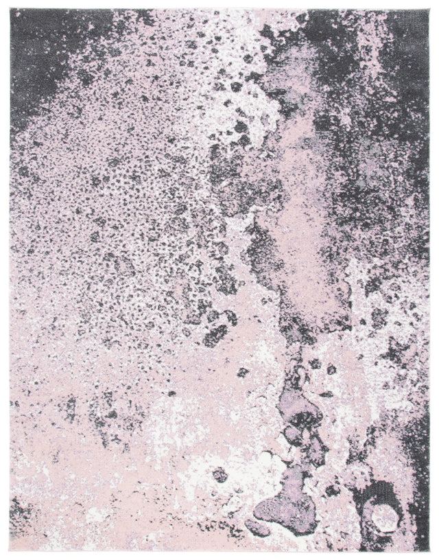 Safavieh Glacier 10'-6" x 14'-0" Rug in Pink / Grey