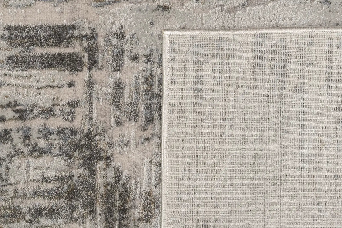 Dynamic Rugs Castilla 3555 Ivory/Grey Rugs - Corner