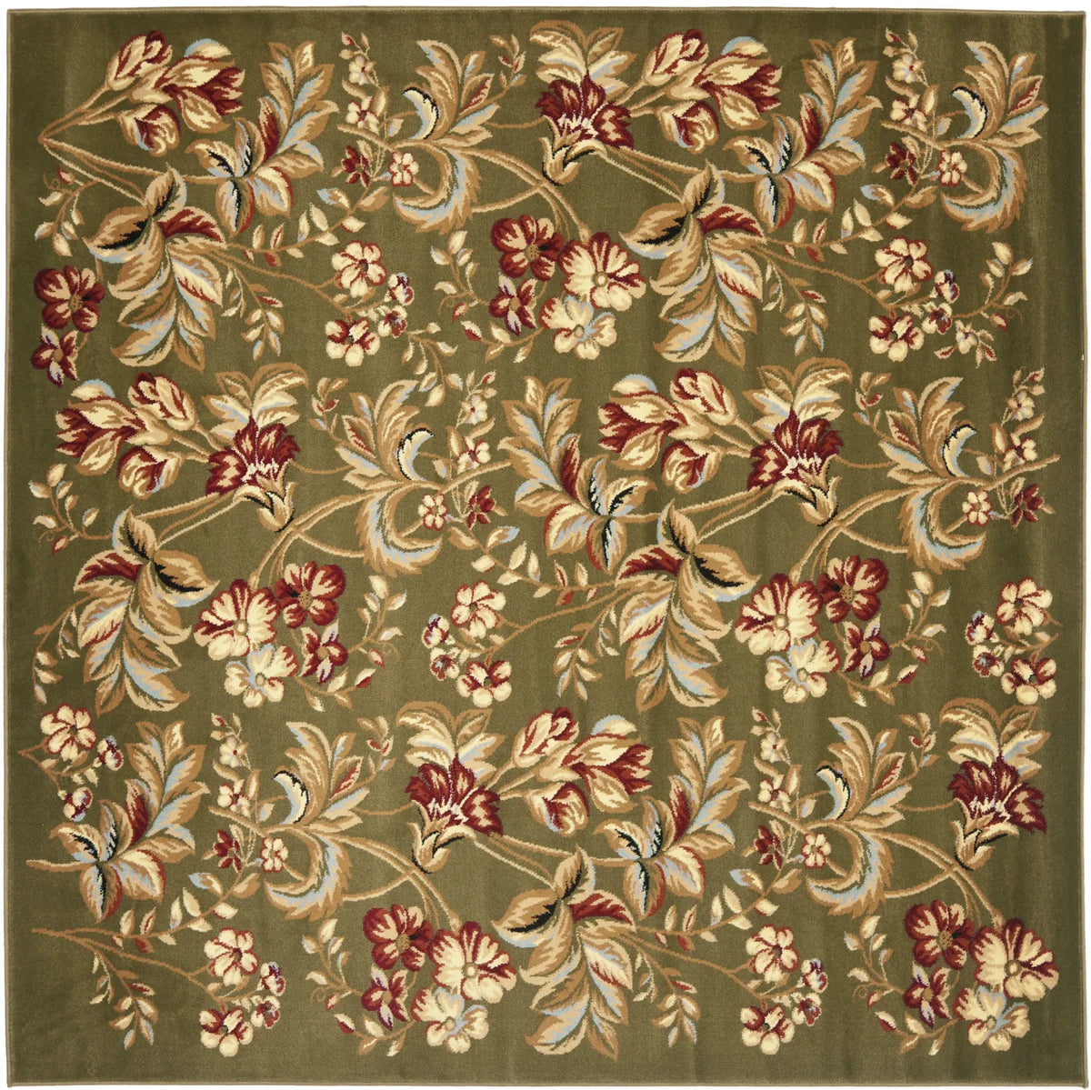 Safavieh Lyndhurst 7'-0" x 7'-0" Rug in Sage