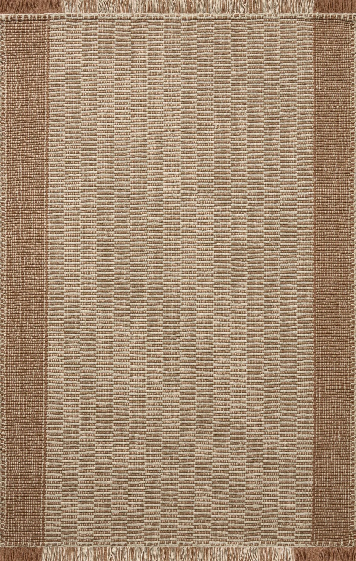 Loloi Sigrid SIG-04 Cinnamon / Ivory Rug - main flat