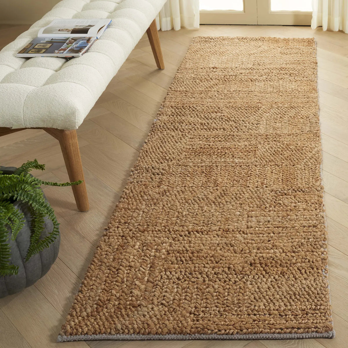 Safavieh Natural Fiber 2'-3" x 8'-0" Rug in Natural