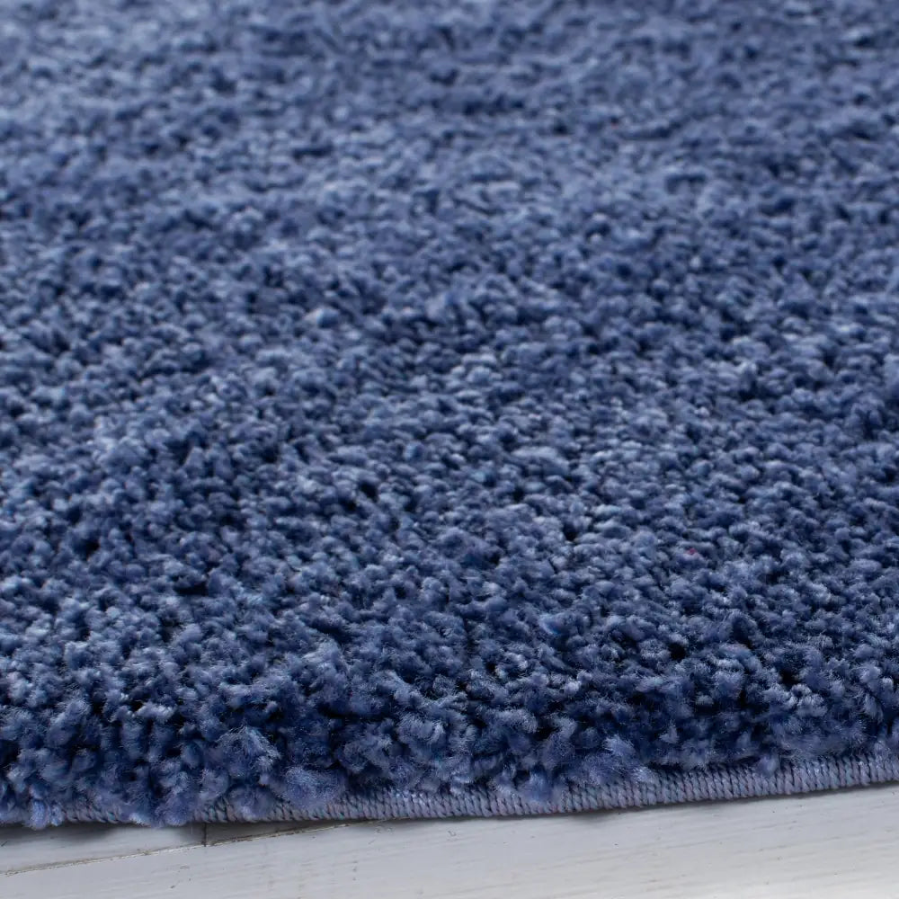 Safavieh Shag 4'-0" x 4'-0" Rug in Periwinkle