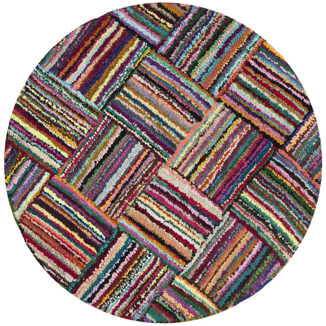 Safavieh Nantucket 4'-0" x 4'-0" Rug in Multi