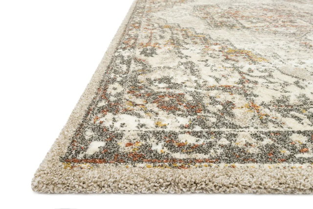 Loloi Landscape Lan-01 Sand / Graphite Rugs - rug corner