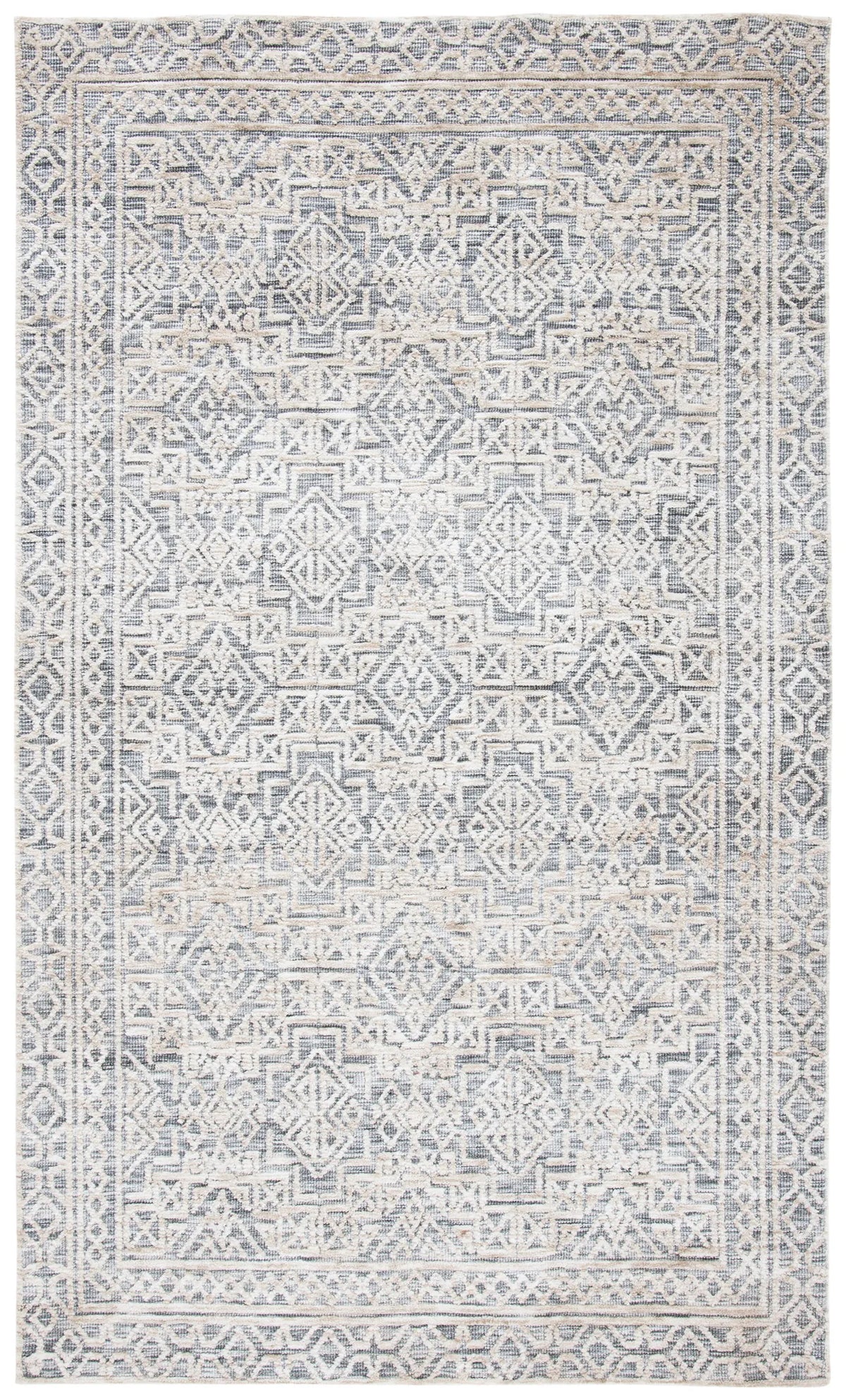 Safavieh Roslyn 4'-0" x 6'-0" Rug in Grey / Beige