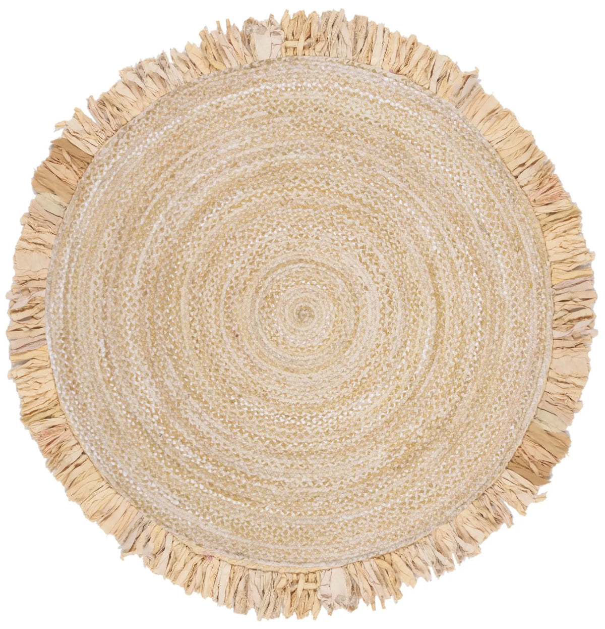 Safavieh Braided 5'-0" x 5'-0" Rug in Beige