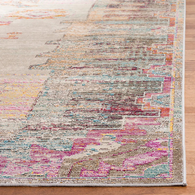 Safavieh Crystal 10'-0" x 14'-0" Rug in Light Grey / Purple