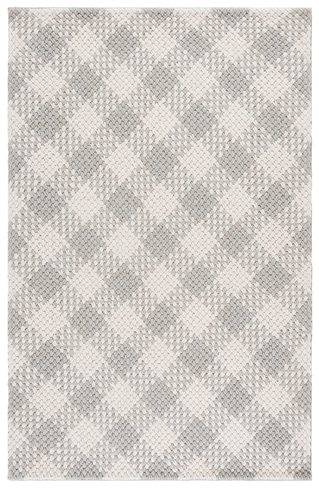 Safavieh Natural Fiber Couture 4'-0" x 6'-0" Rug in Silver / Ivory