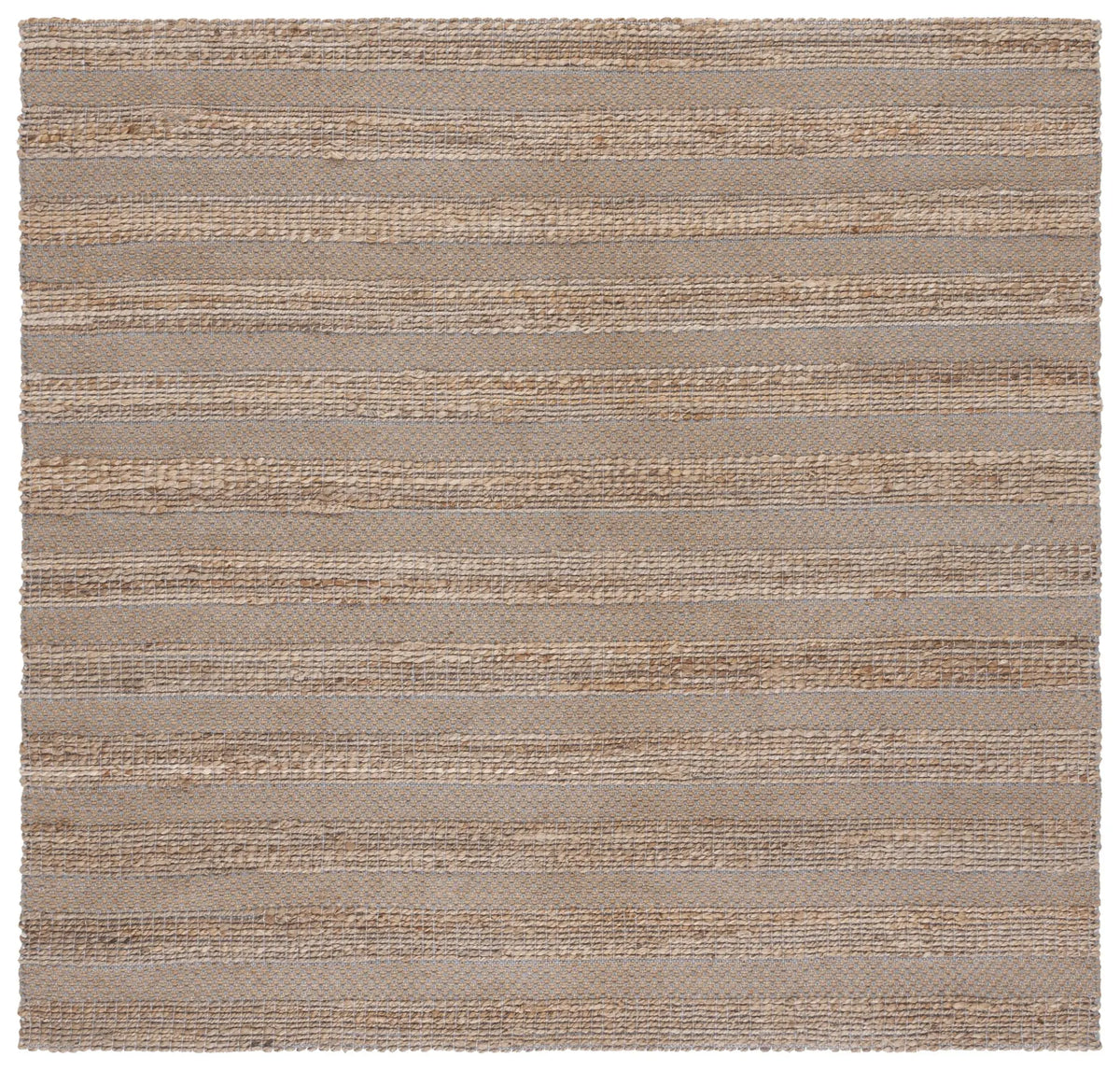 Safavieh Natural Fiber 6'-6" x 6'-6" Rug in Grey / Natural
