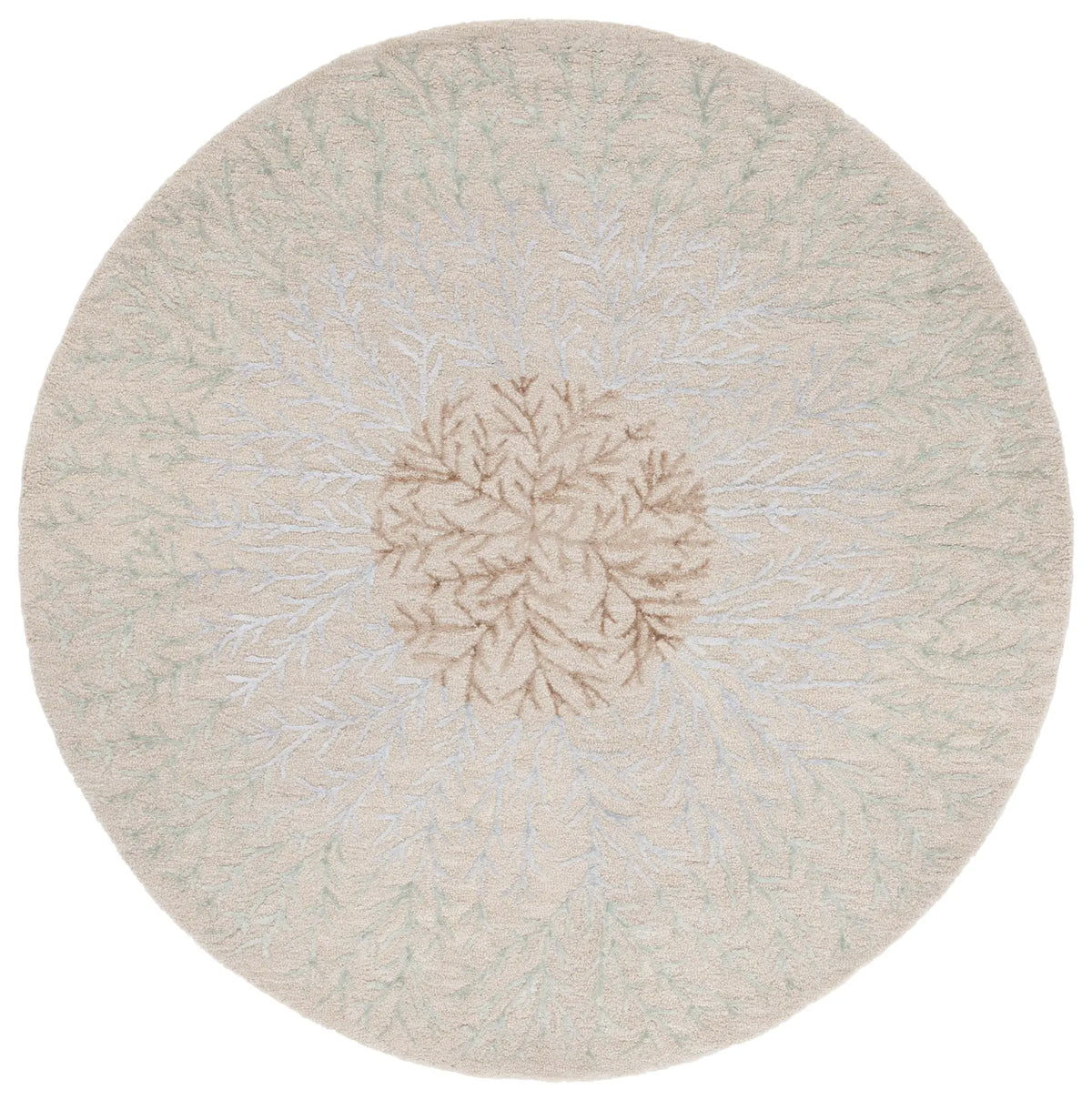 Safavieh Soho 6'-0" x 6'-0" Rug in Beige / Grey