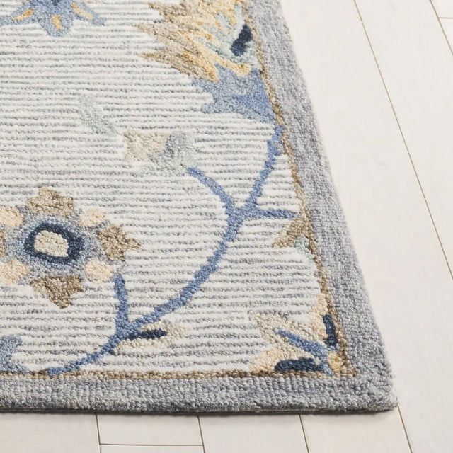 Safavieh Jardin 4'-0" x 6'-0" Rug in Grey / Blue
