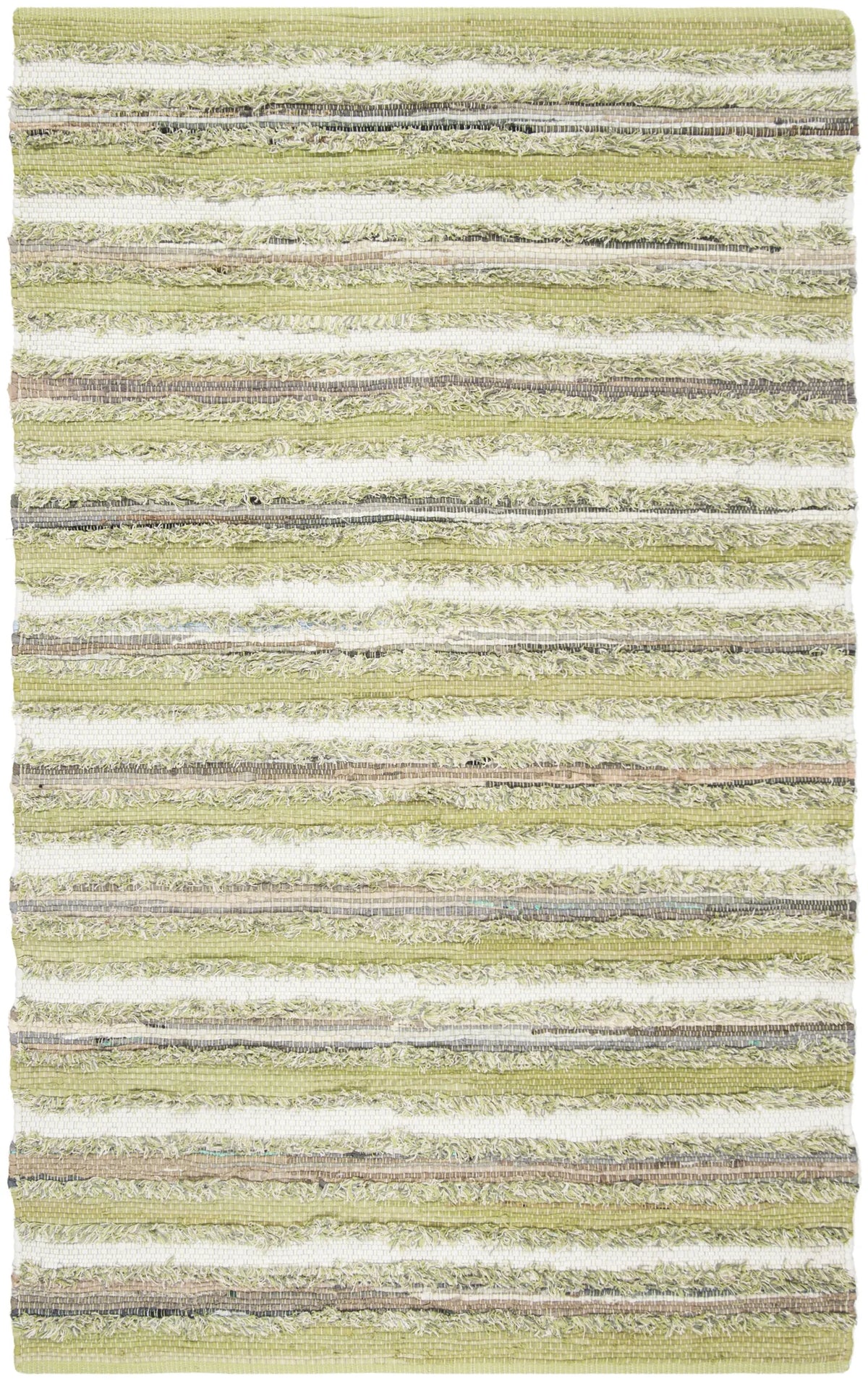 Safavieh Montauk 5'-0" x 8'-0" Rug in Green / Multi