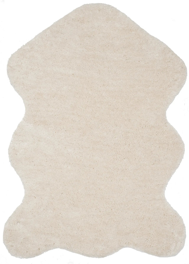 Safavieh Sheep Shag 3'-0" x 5'-0" Rug in Ivory