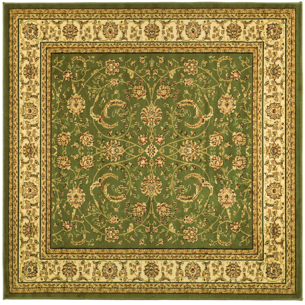Safavieh Lyndhurst 6'-0" x 6'-0" Rug in Sage / Ivory