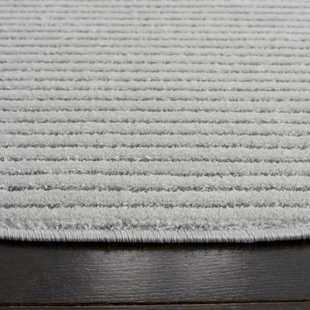 Safavieh Whisper 6'-7" x 6'-7" Rug in Grey / Dark Grey