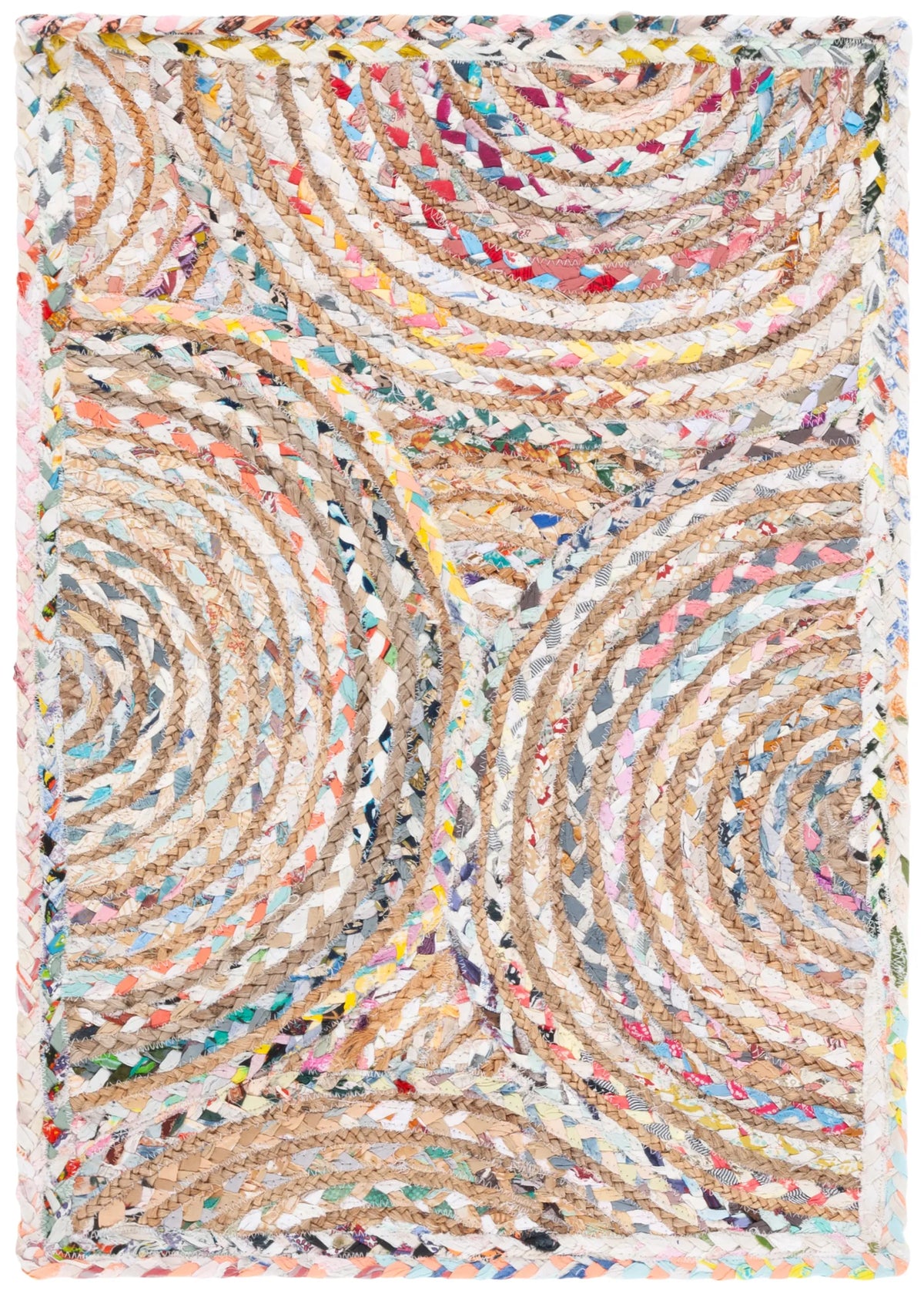 Safavieh Cape Cod 2'-0" x 3'-0" Rug in Beige / Multi