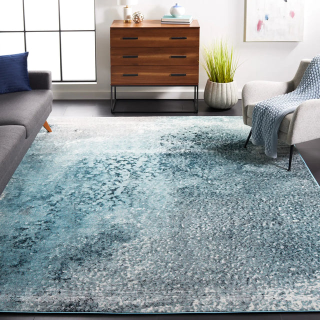 Safavieh Skyler 10'-0" x 14'-0" Rug in Silver / Blue