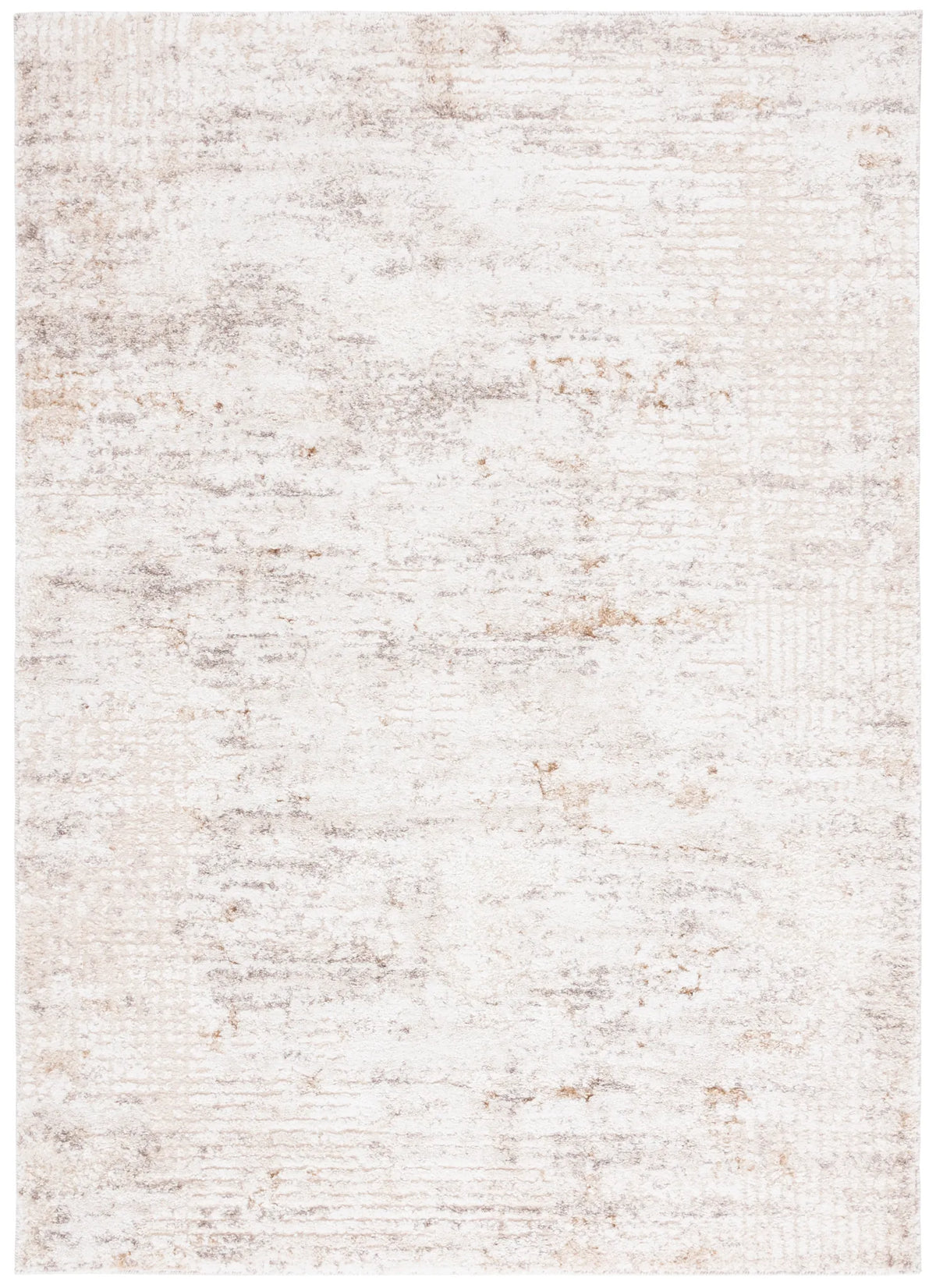 Safavieh Ravine Shag 4'-0" x 6'-0" Rug in Beige / Ivory