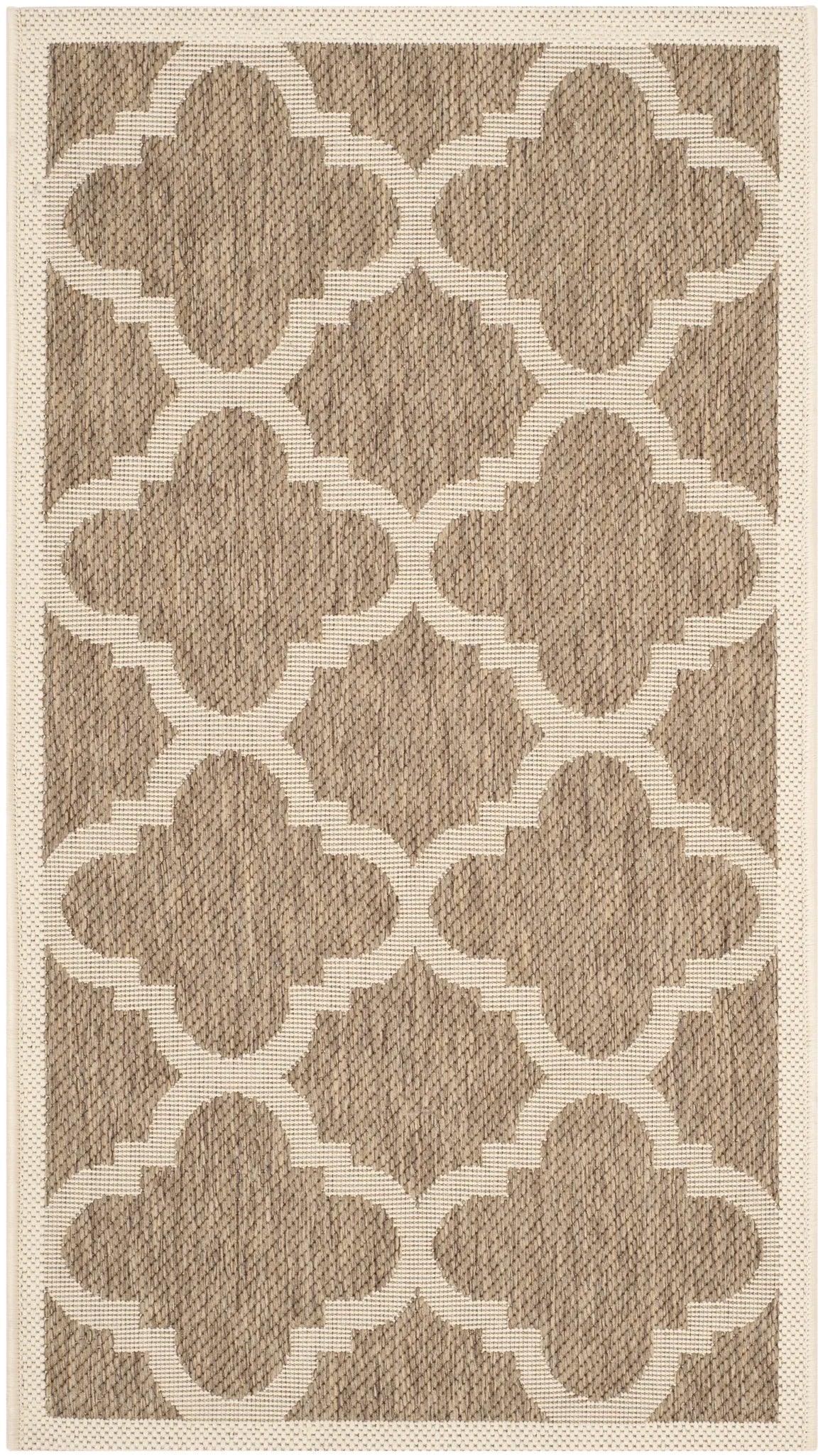 Safavieh Courtyard 2'-0" x 3'-7" Rug in Brown