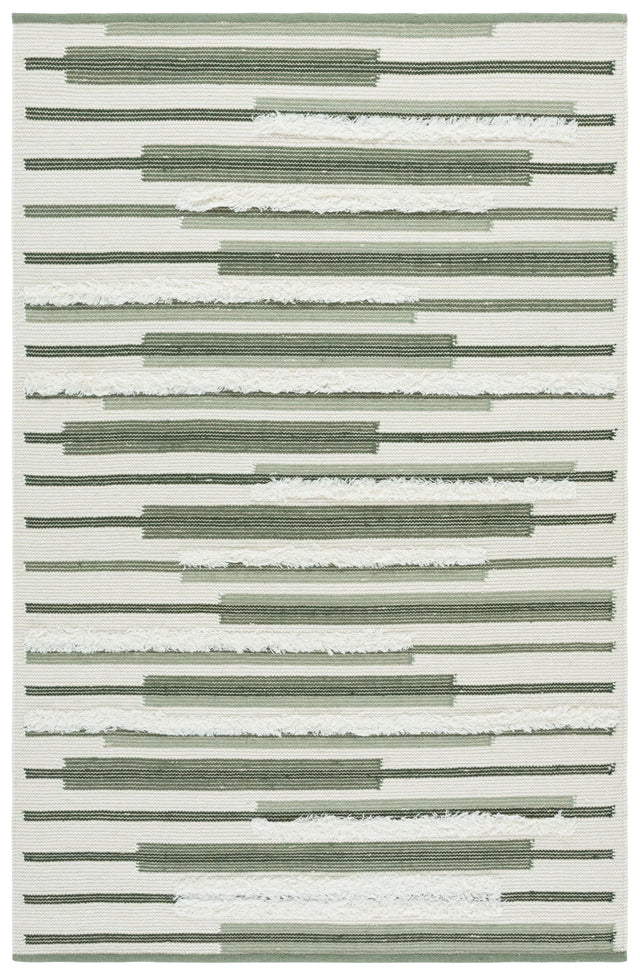 Safavieh Kenya 4'-0" x 6'-0" Rug in Sage / Ivory