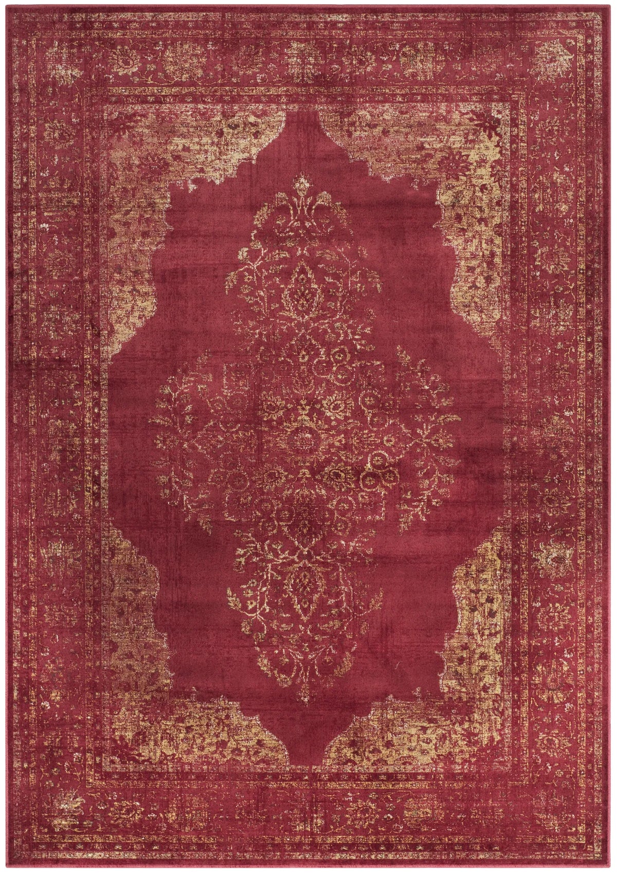 Safavieh Vintage 5'-3" x 7'-6" Rug in Rose