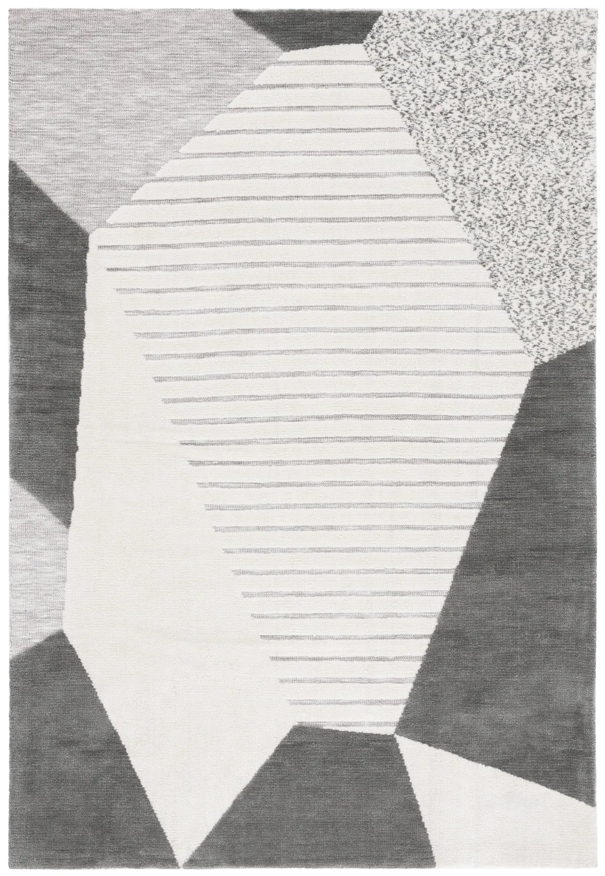 Safavieh Audrey 4'-0" x 6'-0" Rug in Grey / Ivory
