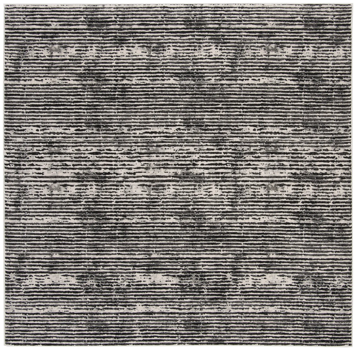 Safavieh Lurex 100 6'-7" x 6'-7" Rug in Black / Grey