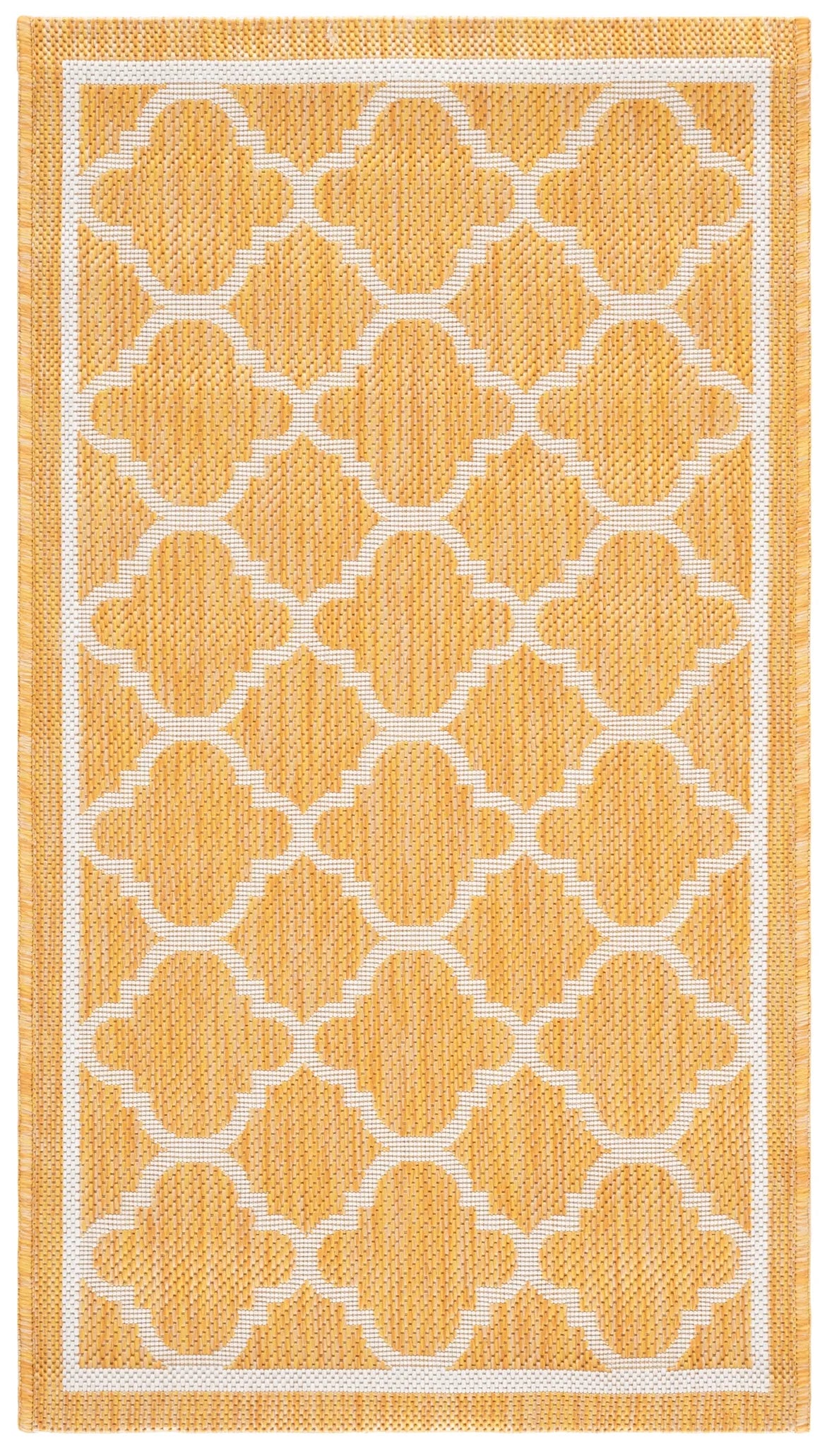 Safavieh Courtyard 2'-0" x 3'-7" Rug in Gold / Beige
