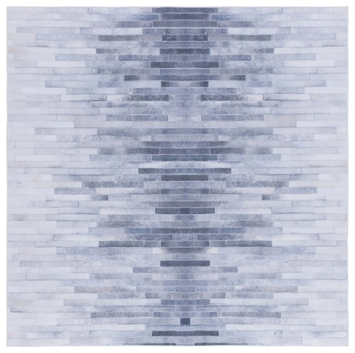 Safavieh Faux Hide 6'-0" x 6'-0" Rug in Light Grey / Grey