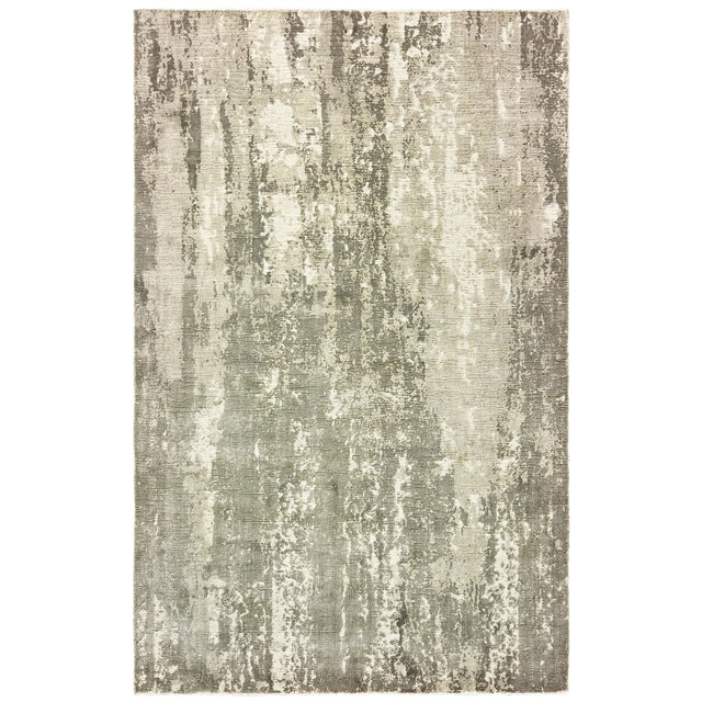 Oriental Weavers Sphinx Formations 70006 Grey / Ivory Rugs - main flat
