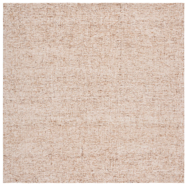 Safavieh Abstract 6'-0" x 6'-0" Rug in Light Brown / Ivory