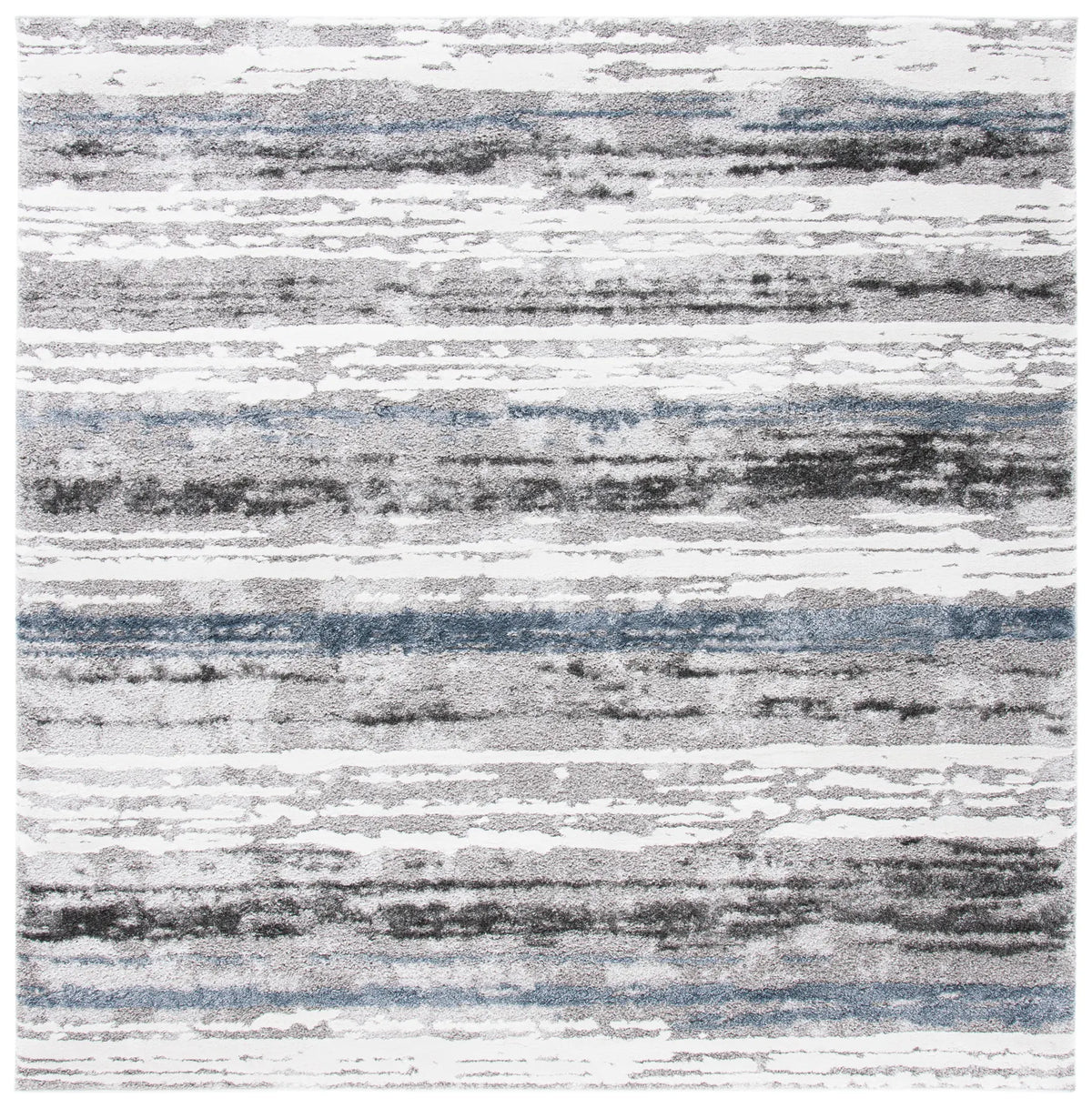 Safavieh Century 300 6'-7" x 6'-7" Rug in Grey / Blue