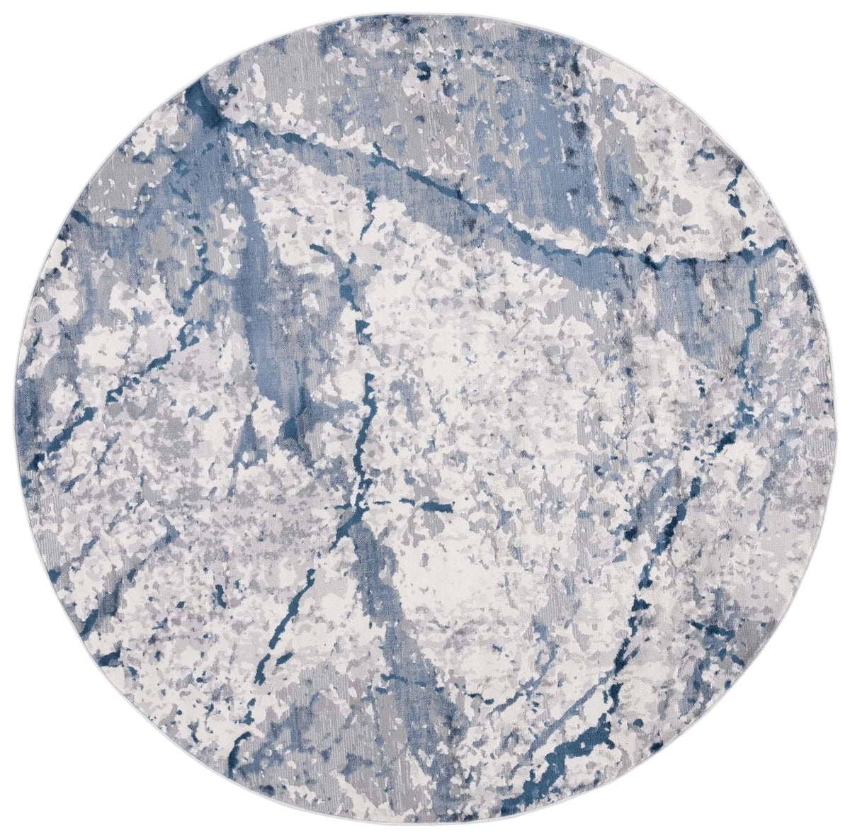 Safavieh Eternal 6'-7" x 6'-7" Rug in Grey / Blue